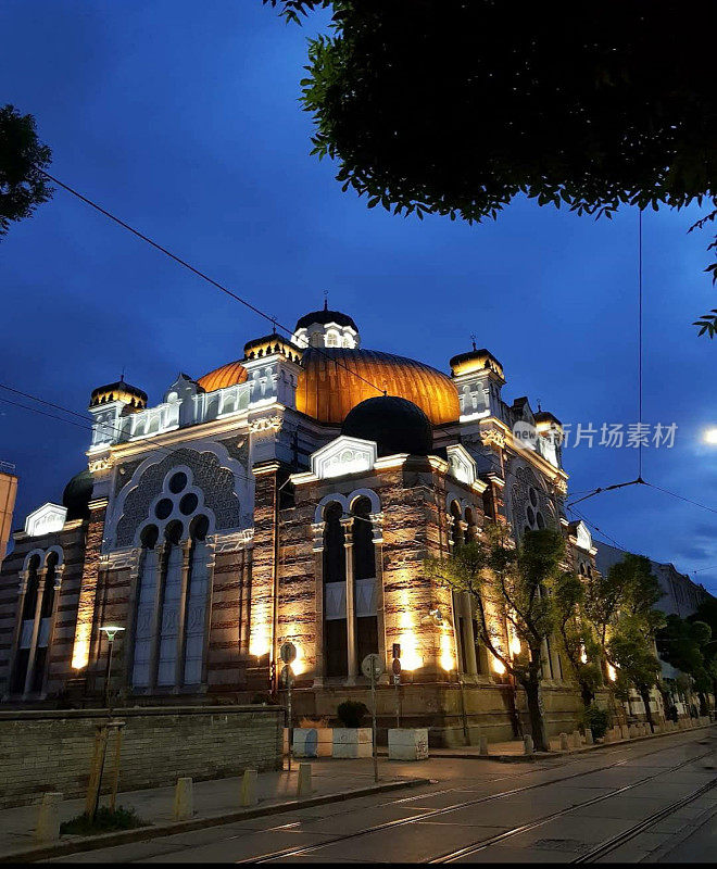 The Sofia Synagogue (Bulgarian: Софийска синагога, Sofiyska sinagoga) is the largest synagogue in southeastern Europe